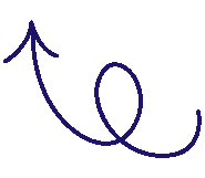 Upward arrow indicating that we have more than 10 years of expertise and also telling that if you have an idea or a project, you can directly fill the form to contact webcooks