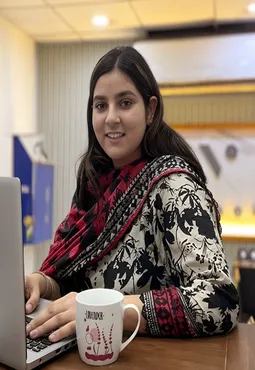 Khushi Webcooks Student Sharing Learning Experience in Amritsar
